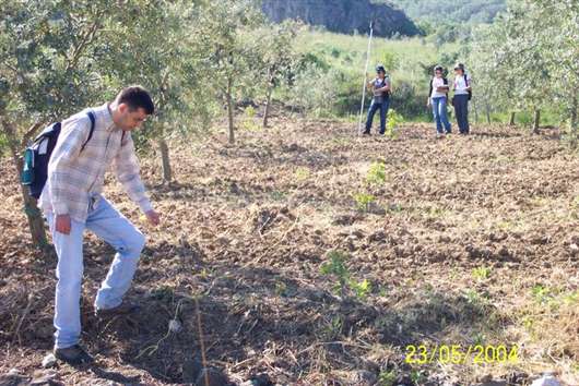 2004 Jeofizikte Ölçmeler Dersi Arazi Çalışmaları